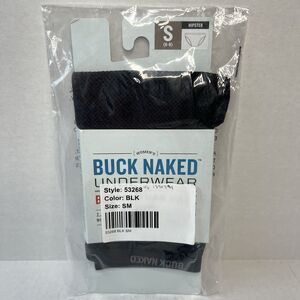 Duluth Trading Women's Buck Naked Hipster Small 6-8 Underwear Black New